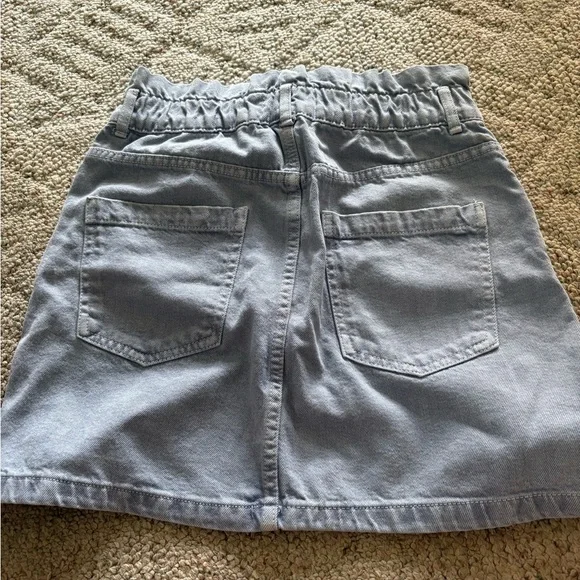Zara Denim Blue Mini Skirt - Picture 4 of 5